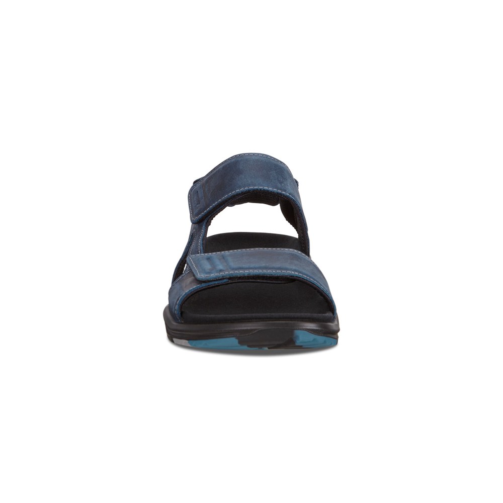 Sandalias Hombre - ECCO X-Trinsic Flat - Azul Marino - LUP401582